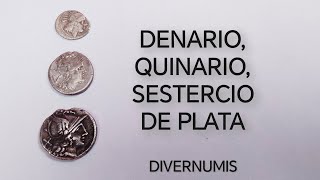 Denario quinario sestercio de plata [upl. by Ssidnak]