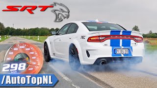 DODGE CHARGER HELLCAT 0299KMH ACCELERATION amp SOUND by AutoTopNL [upl. by Skardol]