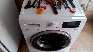 Installing a Blomberg washing machine and Saving Energy by using a solar preheated water supply [upl. by Aniahs]