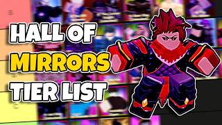 The ULTIMATE Hall Of Mirrors Tier List In Roblox Anime Defenders [upl. by Behlau]