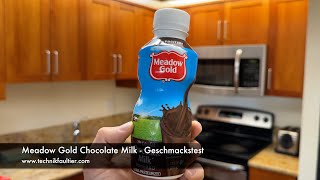 Meadow Gold Chocolate Milk  Geschmackstest [upl. by Knarf]