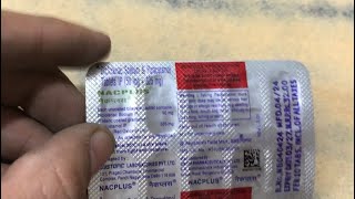 Nac plus TABLET uses  price  composition  dose  side effects  review  in hindi [upl. by Ilsel]