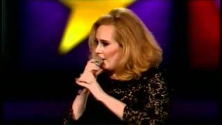 BRIT AWARDS Adele flips after being cutoff during speech [upl. by Yecnahc]