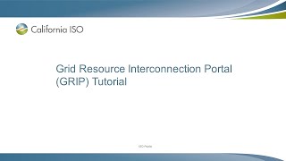 Sep 25 2024  Grid Resource Interconnection Process GRIP User Guide Review [upl. by Travax552]