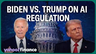 How Biden and Trump could regulate AI differently [upl. by Lock483]