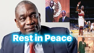 Dikembe Mutumbo dies of Brain cancer at the age of 58 [upl. by Eillah]