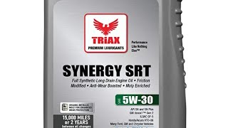 Triax Synergy Triax High Mileage Triax Euro Formula 25k Miles  was not a huge fan of the numbers [upl. by Javler196]