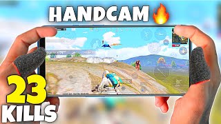 PUBG HANDCAM 5 Fingers  Gyroscope 🔥  PUBG Mobile Gameplay [upl. by Sirdna]