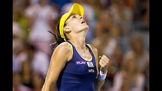 Agnieszka Radwanska vs Ekaterina Makarova Montreal 2014 Highlights [upl. by Htial]