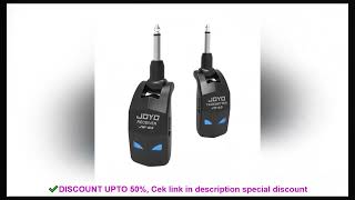 JOYO JW03 Wireless Guitar System 24G 4 Channels Rechargeable Wireless Transmitter Receiver for [upl. by Lesoj]