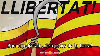 National Anthem of Catalonia Els Segadors [upl. by Nylatsyrc51]