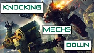 BattleTech Knocking Mechs Down with Weapons Fire  Classic BT Strategy amp Tactics [upl. by Esylle]