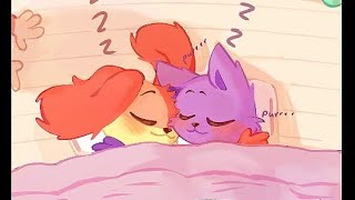 Poppy Playtime Chapter3 Comic Dub  Catnap X Dogday [upl. by Htiek]