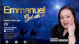 Emmanuel God With Us  Sunday Service  WNTCG Live  December 10th 2023 [upl. by Sina525]