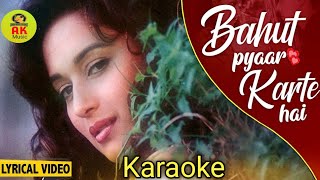 Bahut Pyaar Karte Hain Female Version Karaoke With Scrolling Lyrics Eng amp Hindi [upl. by Paulo]