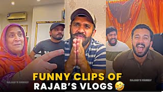 Funny Clips Of Rajab’s Vlogs 😅  Funniest Videos At All 🤣  Rajab Family Vlogs 😍 [upl. by Asecnarf636]