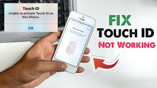 iPhone Touch id Not working  How To Fix Unable To Activate Touch id On This iphone  Fix Touch ID [upl. by Etnoj472]