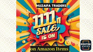 Amazon items on sale  Blind items  Huzaifa Traders 12112024 [upl. by Chariot548]