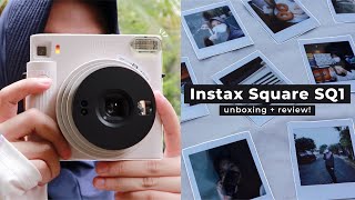 Fujifilm Instax Square SQ1📸✨unboxing  review  indonesia [upl. by Dayna]