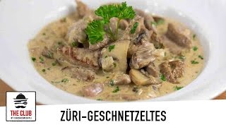 Zürcher Geschnetzeltes  theclubch  Rezept 84 [upl. by Nalra]