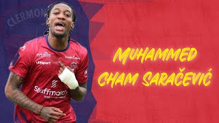 MuhammedCham Saračević  Goals and Highlights Clermont Foot 202324 HD [upl. by Sidon]