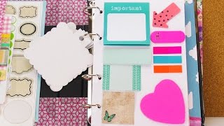 DIY Kalender gestalten  Postit Sammlung  Neue Seite im Planer selber machen  DIY Inspiration [upl. by Brandise]