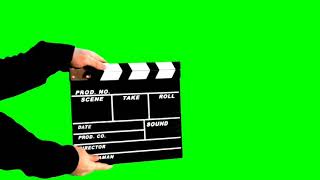 Green screen clapperboard PART 2 [upl. by Agatha]