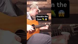 Shuckin the corn 🌽 😱 Check out my bluegrass guitar course in the comments bluegrass guitar [upl. by Trevorr]