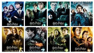 All Harry Potter Movies In Order 18  Harry Potter Movies Sequence harrypotter hogwarts [upl. by Rasla]