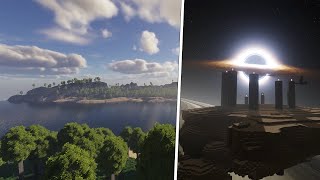 Minecraft 2024 Extreme Graphics  IterationT 300 Shaders  4K60fps [upl. by Atinram10]