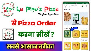 La Pinoz Pizza Se Online Pizza Order Kaise Kare  How To Order La Pinoz Pizza Online [upl. by Yrocej442]