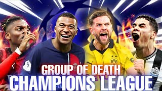 Champions League Group of Death EXE 😂 [upl. by Blalock]