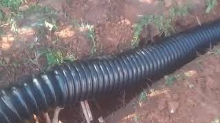 Corrugated Pipe Installation [upl. by Jovi247]