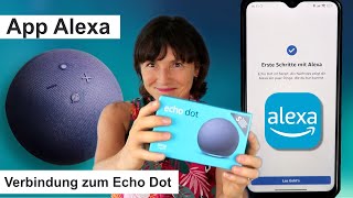 App Alexa installieren und mit dem Echo Dot verbinden Alexa für Seniorinnen und Senioren [upl. by Briano]