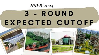 IISER 2024  Official Update  Expected Cutoff Round 3 iat2024 iiser iat  IAT 2024 [upl. by Knowling]