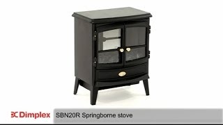 Dimplex Springborne Optiflame® Electric Stove [upl. by Aicittel]