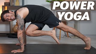 POWER YOGA  Kraftvoller Vinyasa Flow für leicht Fortgeschrittene [upl. by Nybbor254]