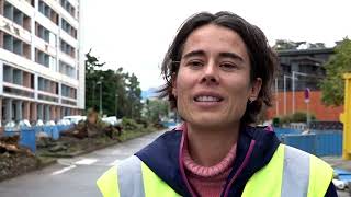 Chantier du mois  Prolongement Tram 17 à Annemasse [upl. by Eelyme]