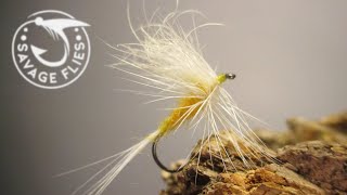 Tying and fishing the Snowshoe Sulphur dry fly [upl. by Mcintyre]