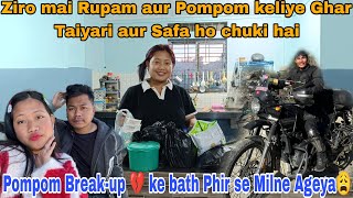 Pompomvlogs Breakup Dene ke bhat Phir se Picha Karte Huye RupamTheExplorer Ghar ki Taiyari [upl. by Skoorb]