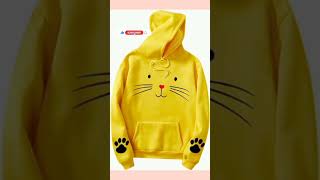 Beautiful😍 Hoodies designs for girls 2024 shorts trending [upl. by Solim91]