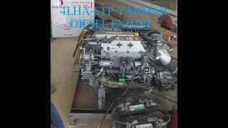 NEW 4LHASTP DIESEL ENGINE BEFORE INSTALLING [upl. by Shutz]