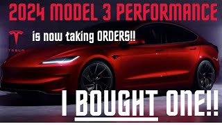 New Model 3 Performance is HERE Its so good I BOUGHT one [upl. by Emalee]