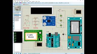 Accident Detection From GPS and GPRS modules  ADXL335 accelerometer  Arduino [upl. by Martell]