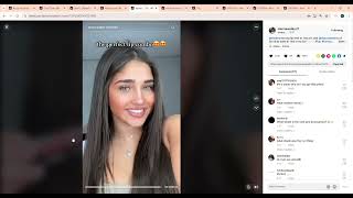 Watching Sienna Walker  TikTok Dell PC  Part 13 [upl. by Akemehc]