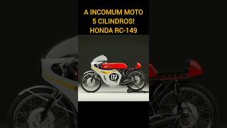 A INCOMUM MOTO 5 CILINDROS HONDA RC149 [upl. by Ahsetel]