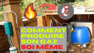 COMMENT PRODUIRE SON PROPRE GAZ POUR PAS UN ROND ou presque [upl. by Nit750]