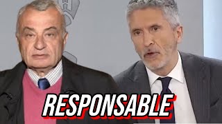 General DESTROZA a Marlaska por la DANA “ES RESPONSABLE” [upl. by Ime]