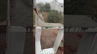 Corner window concrete work [upl. by Duyne]