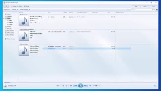 Burn a Music CD with Windows Media Player [upl. by Ehcrop]